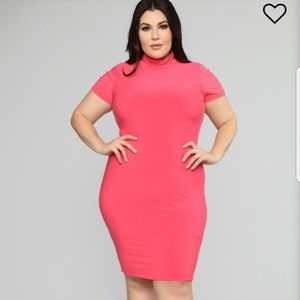 Miss Your FN Body Midi - Coral